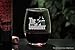 The Godfather Etched Stemless Wine Glass - Officially Licensed, Premium Quality, Handcrafted Glassware, 15oz. - Perfect Collectible Gift for Movie Enthusiasts, Birthdays & Special Occasions