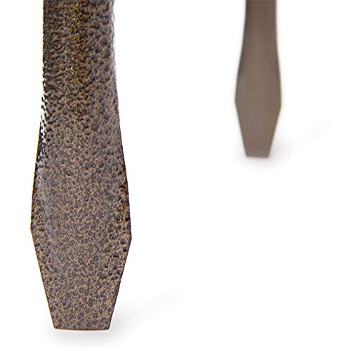 Relaxdays Torbogen Garten pulverbeschichteter Stahl, Rosenbogen für Kletterpflanzen wetterfest und freistehend , Bronze, 240 x 140 x 38 cm, Schwarz – Bild 5