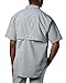 Columbia Men's Bahama II UPF 30 Short Sleeve PFG Fishing Shirt, Cool Grey, Small
