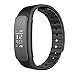 I6 Smart Waterproof Pedometers Bracelet for Walking, Sleep Monitor Calorie Counter Call Reminder Wristbands Activity Fitness Step Trackers with Touch Screen