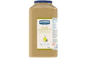 Hellmann's Greek Vinaigrette Dressing, 3.78 L, Gluten Free, No Artificial Colours or Flavours