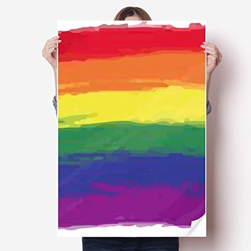 Diythinker スティップリング レインボー ゲイ レズビアン Lgbt デコレーション 全店販売中 ポスター ウィンドウデカール 壁紙 ステッカー プレイビル