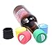 KLOUD City Pack of 5 Candy Colors Food Graded Durable Silicone Wine Beer Beverage Glass Bottle Caps Stoppers Sealer Cover