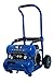 Eagle EA-5000 Silent Series 5000 Air Compressor 125 psi MAX Side Stack with wheels, Blue, 5 gallon