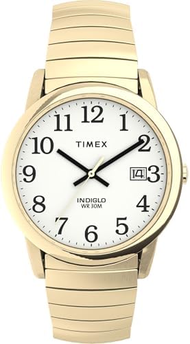 Amazon.com: Gold Watches for Men with Easy to Read Dial  display picture 1