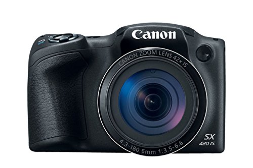 Canon-PowerShot-SX420-IS-w-42x-Optical-Zoom-and-Built-In-Wi-Fi-with-32GB-High-Speed-Memory-Card-Deluxe-Camera-Case-Flexible-Spider-Tripod-DigitalAndMore-Starter-Kit-Deluxe-Accessory-Bundle