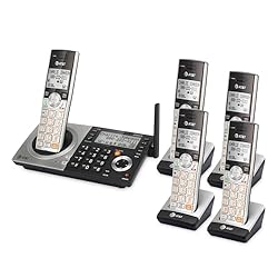 AT&T CL83507 DECT 6.0 5-Handset Cordless Phone for