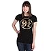Harry Potter 9 3/4 Platform Gold Foil Juniors Tee T-Shirt (Large)