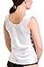 Fishers Finery Women's 100% Pure Mulberry Silk Sleeveless Camisole; Crew Neck