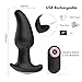Vibrating Butt Plug Anal Vibrator with Rotation Male Prostate Massager with 10 Vibration Rechargeable Treediride Anal Butt Plug for Beginners Men Women with Remote Waterproof