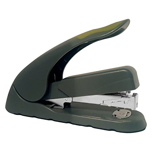 Heavy Duty Stapler for Office Desk with One Touch Technology - Low Force and High Capacity for Reduced Effort - Staples 40 Pages - Ergonomic Hand Grip - Great for Work College or Home Office Supplies
