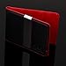 Y&G YCM13A01 Red Black Mens Synthetic Leather Wallet Husband Presents with Stainless Steel Money Clip Birthday Presents Idea