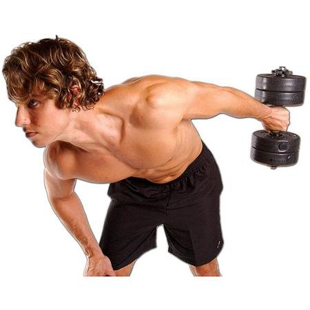 Vinyl Dumbbell Set, 40 Lbs Keep Yourself Fit and Toned with This Dumbbell Set.