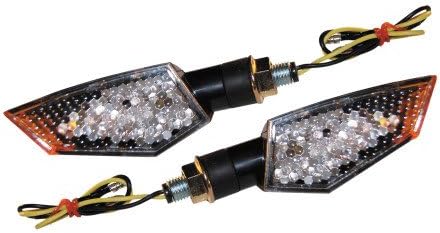 Rumble Concept Joker LED Turn Signals (BLACK/CLEAR)