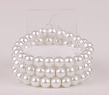 Corsage Bracelet - Delicate Flower - Sugar (For Smaller Wrists)