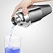 Cocktail Shaker,18/8 Grade Stainless Steel Martini Shaker, 25 Ounce Drink Shaker-Built in Strainer,Professional Bar Tools,Bartender Kit