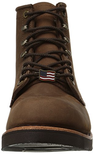 Chippewa Men's 20065 6" Rugged Handcrafted Lace-Up Boot,Chocolate Apache,6 2E US