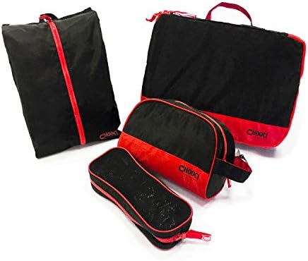 Ultralight Packing Cubes Travel Essentials โ First Thing to Check in Packing List - 4 Set Travel Luggage Super Compression Organizing Cubes for Holiday Vacation, Business Trip, Weekend Trip, Camping