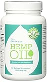 Manitoba Harvest Hemp Seed Oil Capsules - 60 Capsules -pack of 1 1000mg ea.