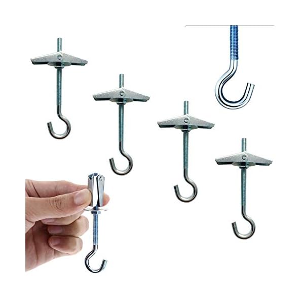 Lainrrew 8 Packs Ceiling Hooks, Ceiling Hooks for Hanging Plants Swag