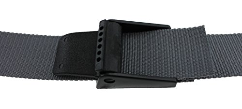 Titan Web Belt Made in USA by Thomas Bates (Graphite)