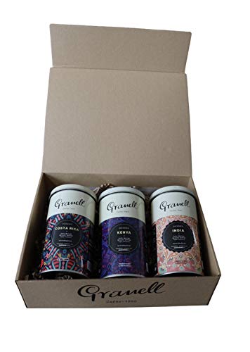 Granell Cafés · 1940 - Origins Pack Premium Gemahlener Kaffee | Kenia, Indien und Costa Rica, 100 % Arabica Kaffee… – Bild 5