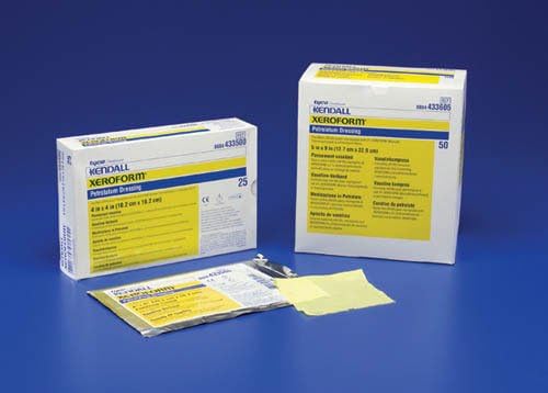 `Xeroform Petrolatum Dressing 1" X 8" Bx/50