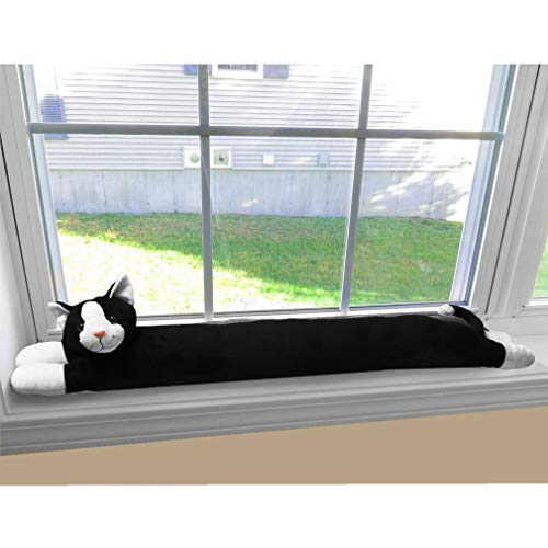 Evelots Draft Stopper/Blocker Energy Saving Kitty Cat Door/Window38