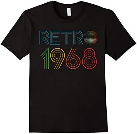 1968 Retro 50th Birthday Anniversary Gift Vintage T-shirt