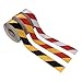 Reflective Hazard Warning Safety Stripe Tape 2'' × 20', High Intensity Reflector Conspicuity Waring Tape Ideal for Walls, Floors, Pipes and Equipment - Black/Yellow (2'' × 20', Yellow/Black)