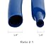 532pcs Heat Shrink Tubing innhom Heat Shrink Tube Wire Shrink Wrap UL Approved Ratio 2:1 Electrical Cable Wire Kit Set Long Lasting Insulation Protection, Safe and Easy, Eco-friendly Material
