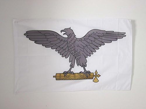 Drapeau Aigle sur Faisceau RSI avec Fourreau pour Hampe, 150cm x 90cm, multicoloured