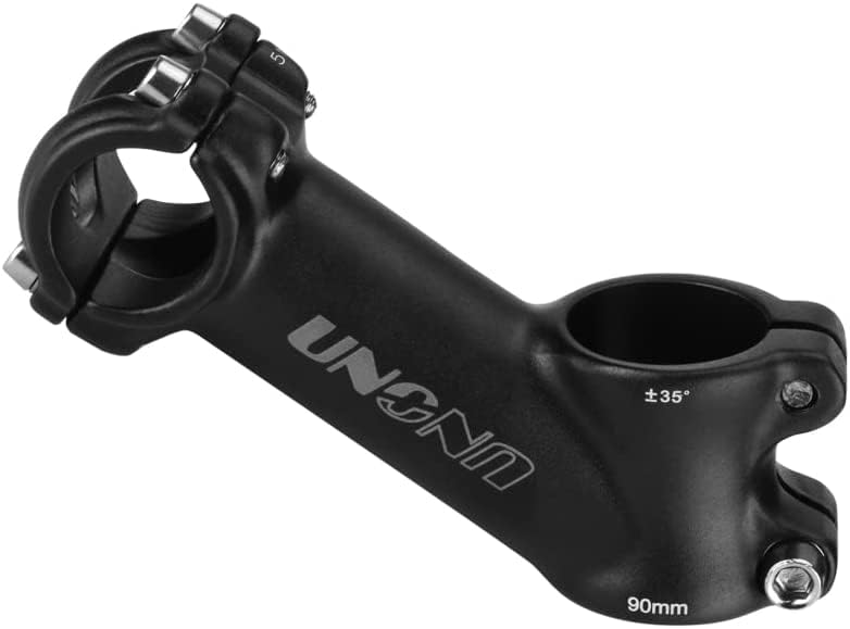 BESNIN Bike Stem MTB Stem 35 Degree Handlebar Stem 25.4mm Mountain Bike Stem 90mm Road Bike Stem for Cycling (35°, 25.4x90mm)