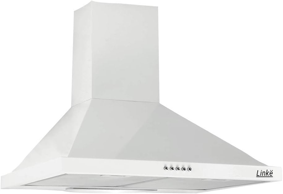 LINKEN LKDM60W LKDM90X Hotte, Blanco, 60 cm