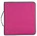 Mead 2 Inch Zipper Binder with Handle, Includes Interior and Exterior Pockets, Pink (72761)
