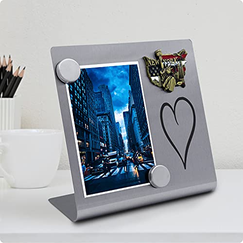 Bulletin Board with Stand Small Dry Erase Memo Board