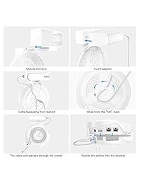 HOLACA - Percha de salida para tubo inteligente TP-Link (Deco M9 Plus)