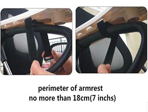 SKYZONAL Ergonomic Adjustable Armrest Wrist Rest---Only Adjustable for Chair