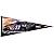 NASCAR Denny Hamlin Premium Quality Pennant, 12 x 30-Inch