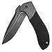 Kershaw Scrambler (3890BW) in Stealth BlackWash Delivers Streamlined Look with 8CR13MOV Steel Drop Point Blade, SpeedSafe Opening, Reversible Pocket Clip, Trustworthy Lock and Sharpness