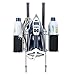 Ironing Board Hanger- with Storage Basket for Clothing Iron - Ironing Board Holder Wall Mount/or Over The Door