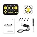 Virhuck Volar-360 Nano Drone (Suit for Experienced Flyer) 2.4 GHz 4.5 CH 6 AXIS GYRO Multicolor LED with Rolls and 3D Flips, Yellow