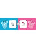 Bow or Bowtie? Giant Party Banner Little Man or Miss Gender Reveal Shower by Creative Converting