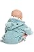 Aautoo Baby Towel Hooded Bathrobe,blue,0-12 Months