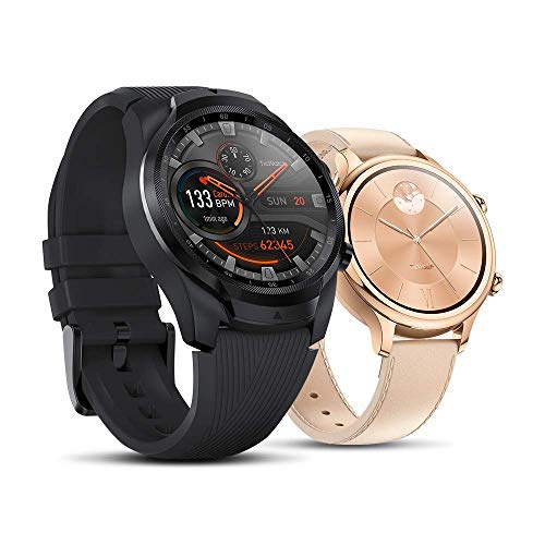 ایگرد | قیمت و خرید TicWatch Pro 4G and TicWatch C2 Rose Gold Bundle- TicWatch  Pro 4G GPS Cellular smartwatch for Men Plus TicWatch C2 Classic Design  Womens Smart Watch