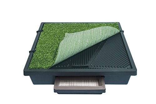 PetSafe Pet Loo Portable Dog Potty Plush Replacement Grass, Medium - //medicalbooks.filipinodoctors.org