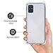 [2 Pack] Galaxy A71 Case, SPARIN HD Clear Anti-Scratch Shock Absorption Bumper Case for Samsung Galaxy A71, Precise Cutout/Edge Protection/Soft Silicone TPU, 6.7 inch