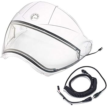 Amazon.com: Ski-Doo New BV2S Helmet Electric Heated Face Shield Visor