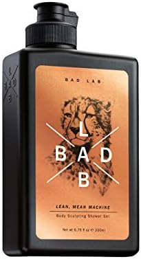 35% OFF BLOWOUT SALE! BADLAB (Brave &amp; Daring Laboratory) Personal Care Products for the Unconventional Man. Lean, Mean Machine Body Sculpting Shower Gel 200ml (6.76 oz).