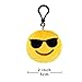 MelonBoat Emoji Mini Plush Pillows, Keychain Decorations, Kids Party Supplies Favors, 2